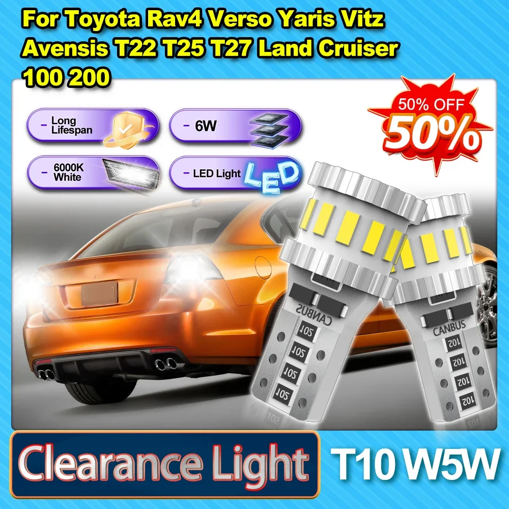 Roadsun 2PCS T10 W5…