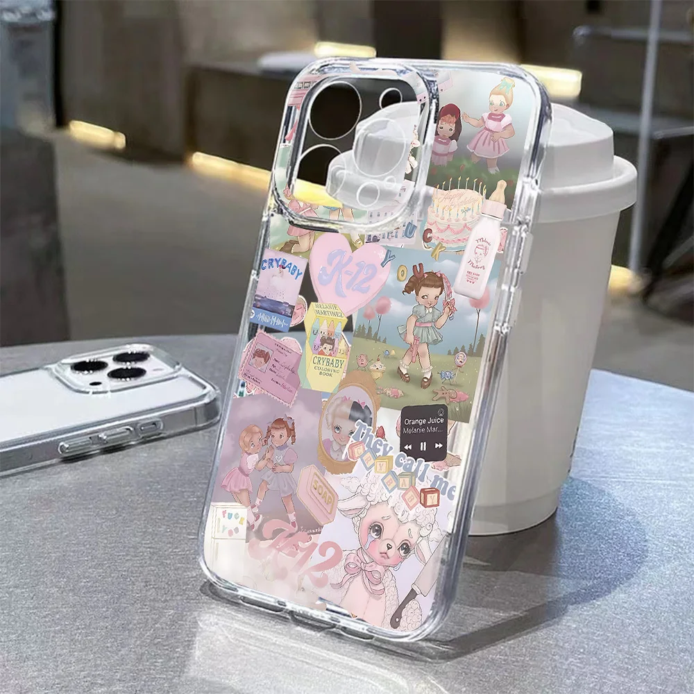 Singer M-Melanie M-Martinez Phone Case for Infinix Hot 10 20 30i 50 60 Pro Plus Play 4G 5G Transparent Soft TPU Back Cover - view 3