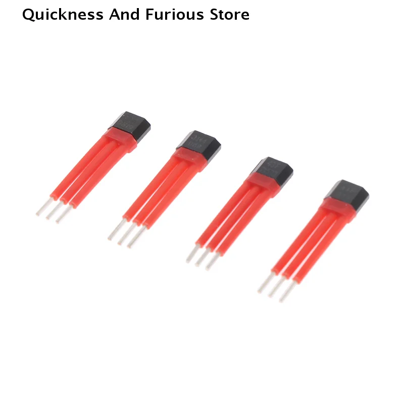 Electrocar Motor Hall Sensor 3144 41F 43F 413 With High Temperature Insulation Sleeve Element Switch 13A A44E Sensor 10pc Random