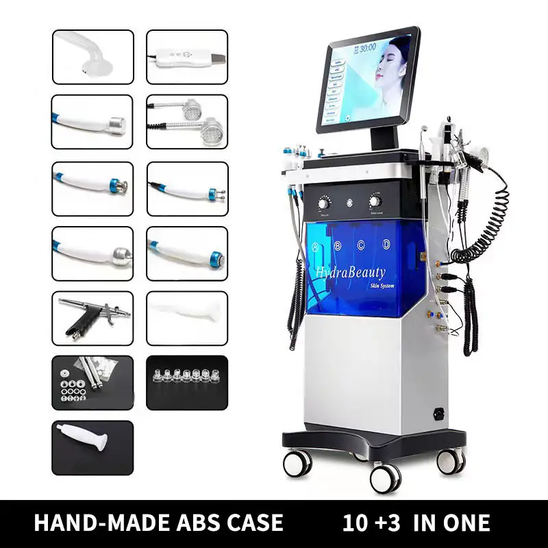 Hot Selling Hydra Dermabrasion Skin Care Machine Oxygen Jet Peel Diamond Peeling Facial Cleaning Aqua Peel Beauty Equipment