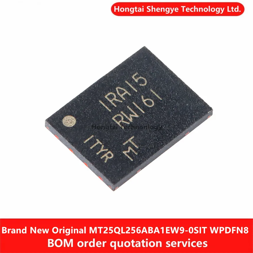 New Original MT25QL256ABA1EW9-0SIT WPDFN-8 256MbNOR Flash Memory Chip