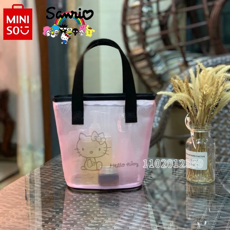 HelloKitty\'s New Beach Bag Luxury Brand Fashionable PVC Transparent Women\'s Handbag Cartoon Cute Mini Women\'s Bag High Quality