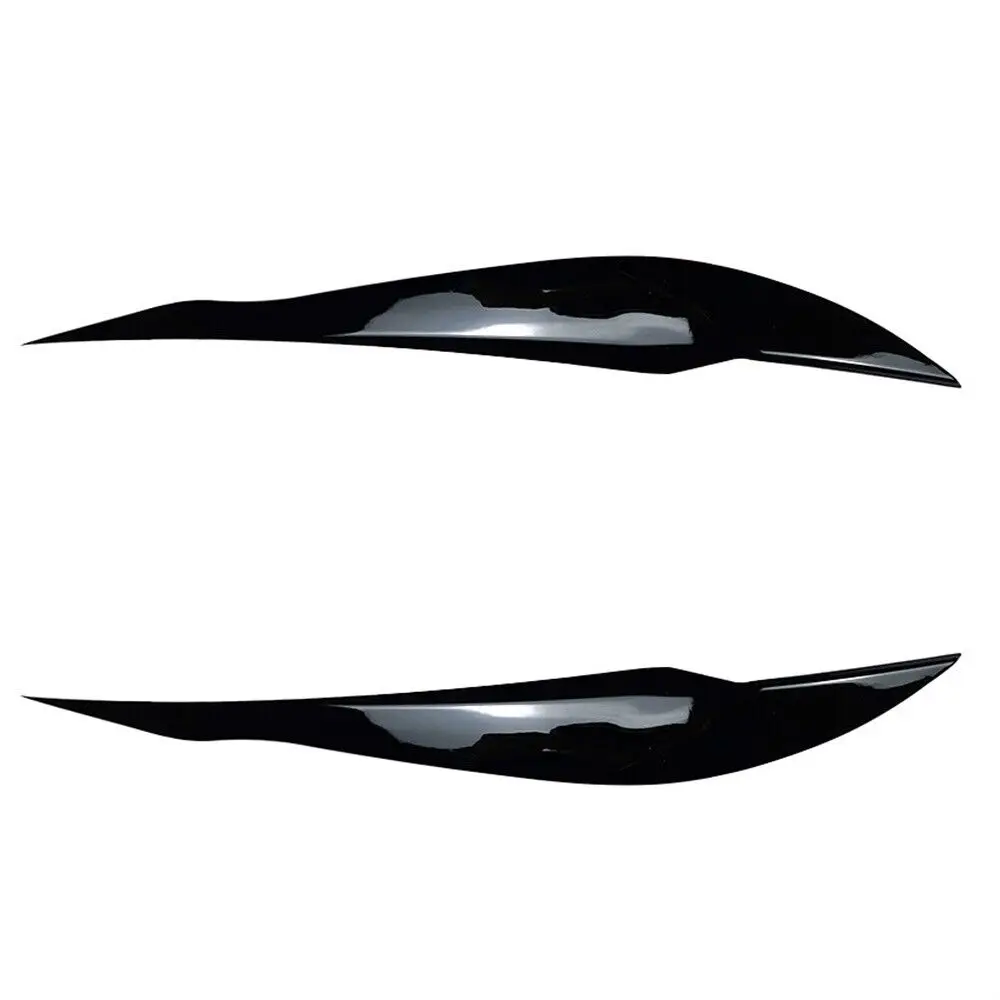 

2PCS Auto Headlight Lamp Eyebrows Cover Trim Stickers For BMW 3 Series F30 F31 2012-2018 Car Eyelids Lids New ABS Carbon