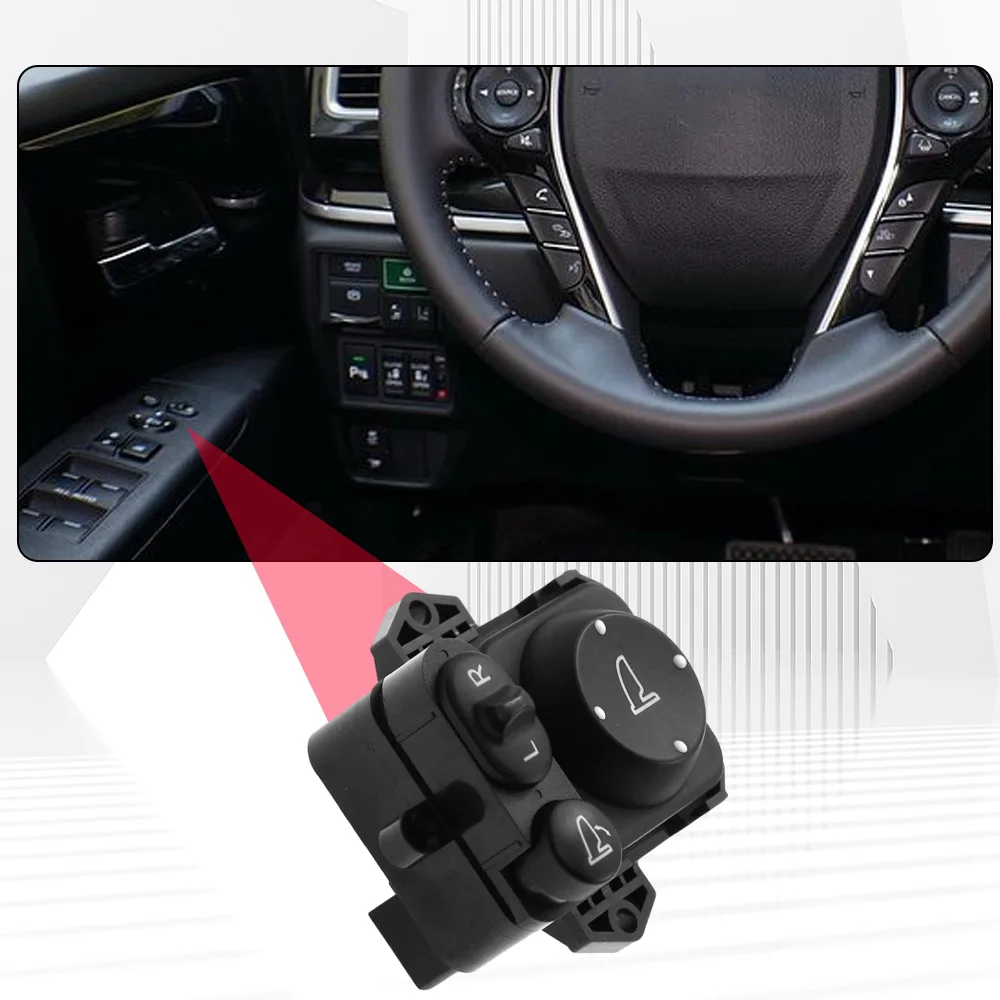 

13 Pins Rearview Mirror Adjustment Control Switch For Honda CRV Odyssey Accord FIT GK5 Elysion LHD 35190-T5A-J11, 35190-T7A-J11