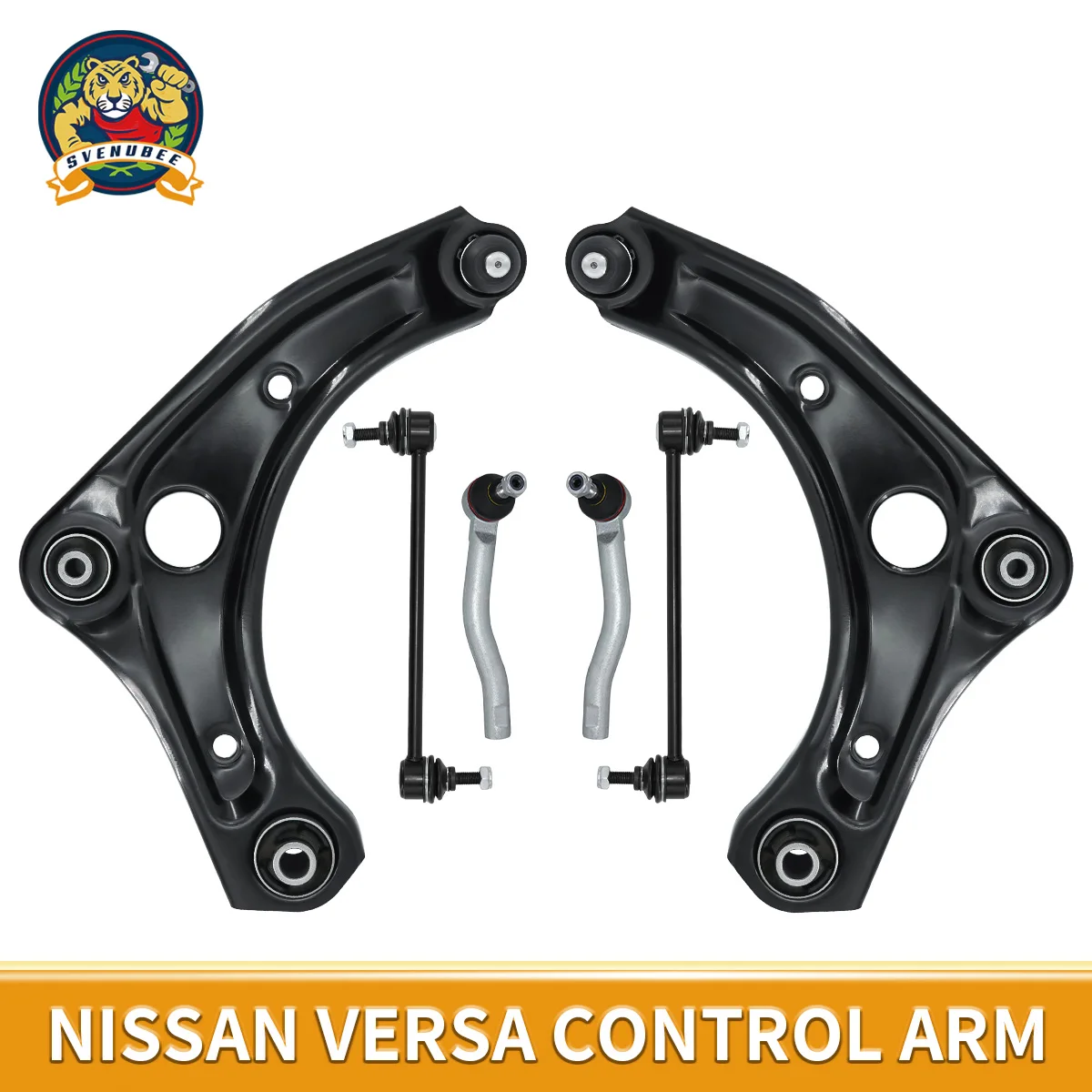 

Svenubee 6pcs Front Lower Control Arms Sway Bar Links Kit For Nissan Versa Micra 2012 2013 2014 2015 2016 2017 2018 2019