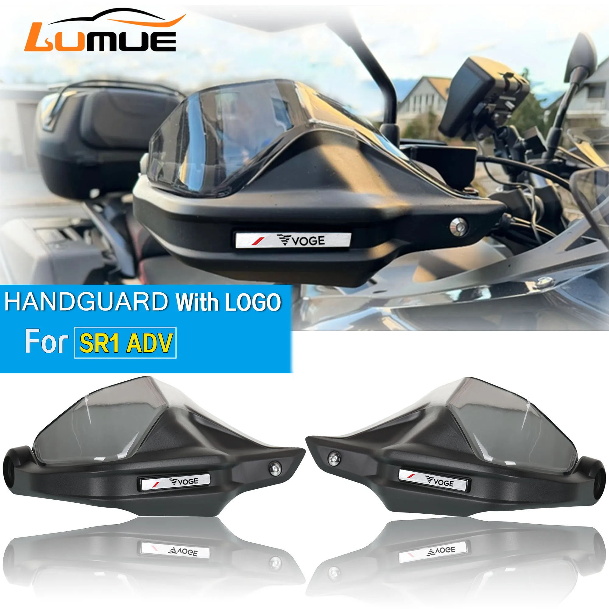 Guardamanos de motocicleta para Loncin VOGE SR1 ADV 2024 SR 1ADV, protector de mano, cubierta protectora, guardamanos de palanca