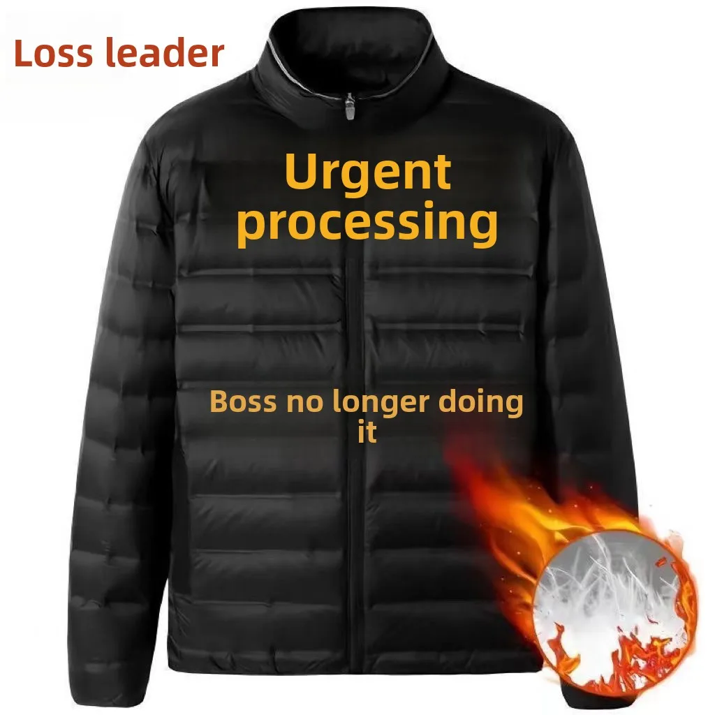 

Белоснежное пуховое хлопковое пальто Jaet ort, легкое молодежное повседневное хлопковое пальто с застежкой-молнией, однотонное хлопковое пальто со стойкой