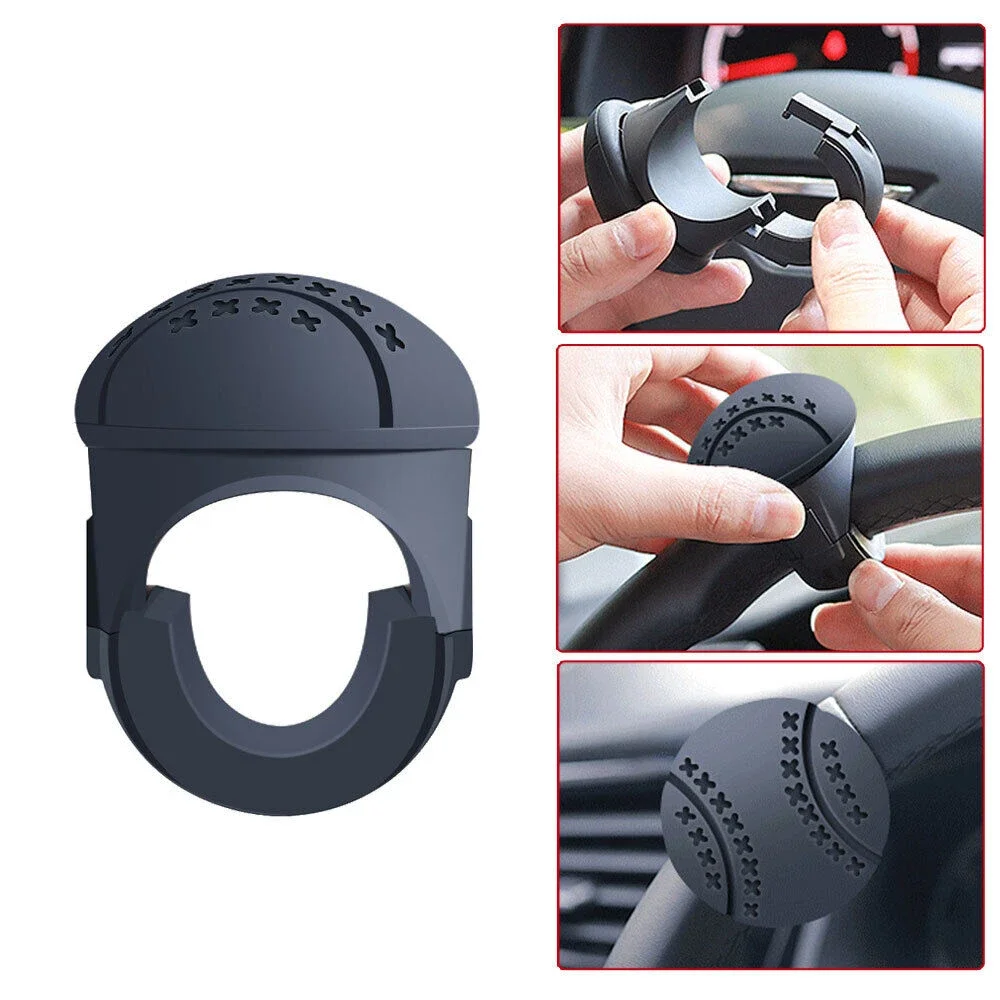 1Pc Steering Wheel Spinner Universal Fit Driving Helper Turning 360 Degree tation Booster Hand Control Power Handle