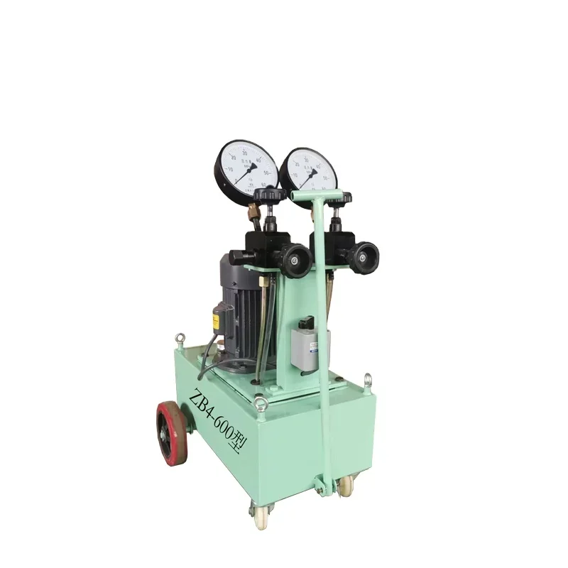 Factory Concrete Portable Super High Pressure Hydraulic Electric Oil Pump for Prestressing