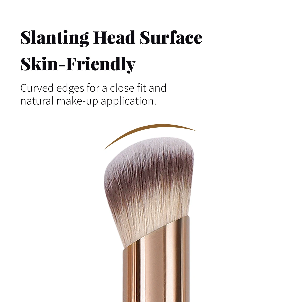 MAANGE メイクブラシ 5 個パウダーブラッシャーファンデーションメイクブラシポータブル液体クリーム化粧品ブレンド美容メイクアップキット