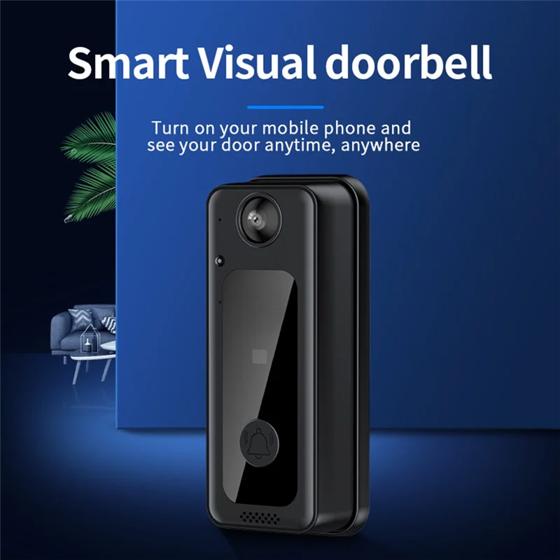 【NEW】Smart Doorbell Tuya WIFI Camera Security Alarm  HD Night Vision Video Intercom Waterproof Wireless Doorbell Monitor
