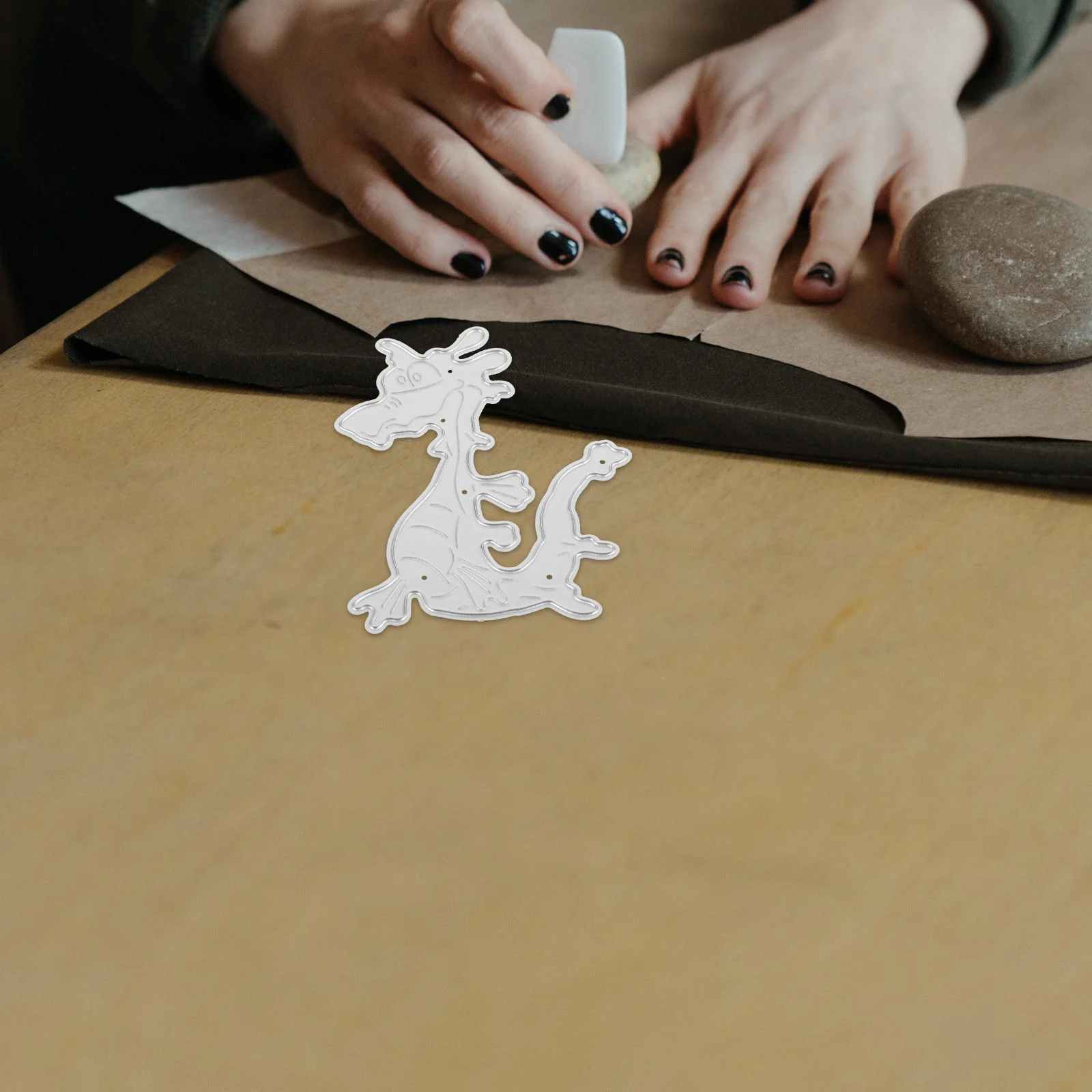 

Dragon Metal Embossing Die for Scrapbooking Card Making Craft Tool Carbon Steel Cutting Dies Decor Photo Album Mold