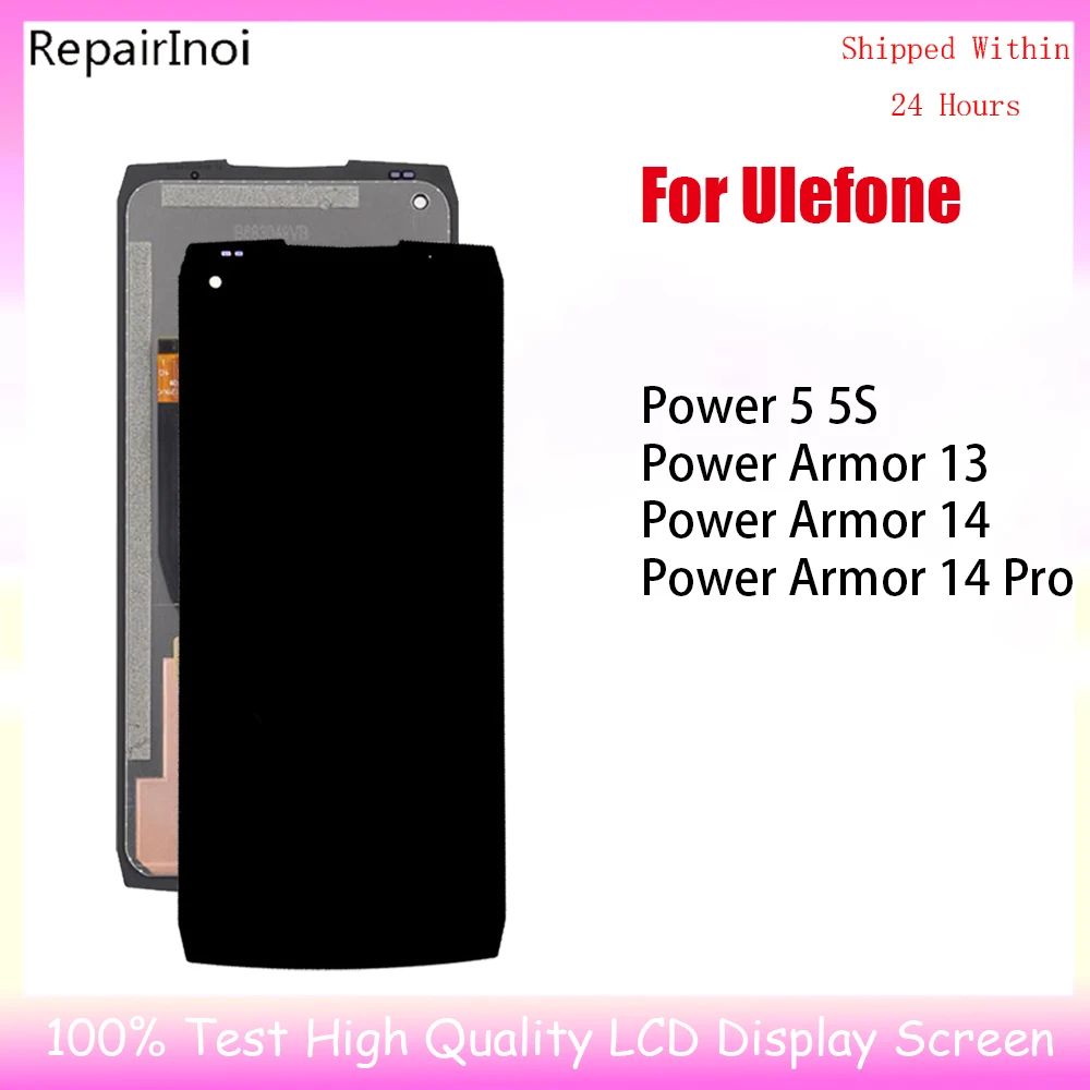 

High Quality LCD Display For Ulefone Power 5 5S Armor 13 14 Pro LCD Display Touch Screen Digitizer Assembly Replacement Part