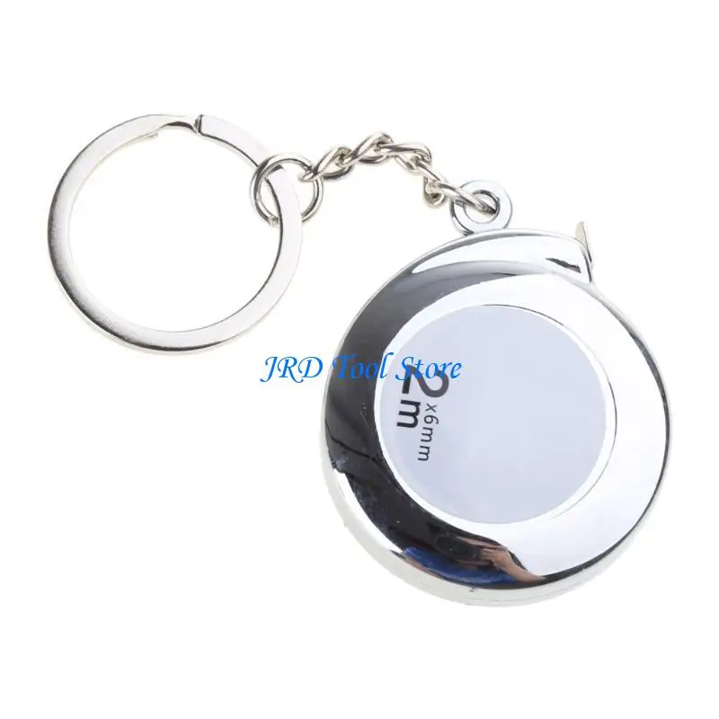 A2UD Small Tape Measure Keychain Mini Measuring Tape Retractable 6foot 2M Pocket Tape Measure with Clear Marking for Home