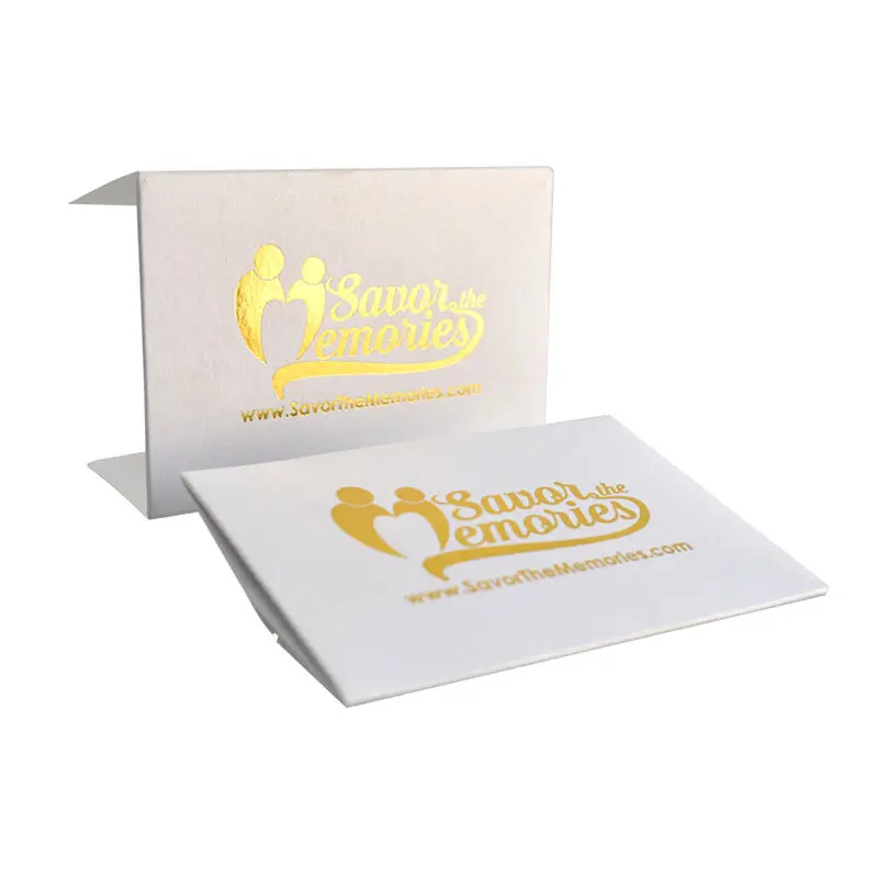 Custom Logo Cadeau Card Envelop Luxe Papieren Portemonnee Envelop Hotel Lid Creditcard Hoeshouder