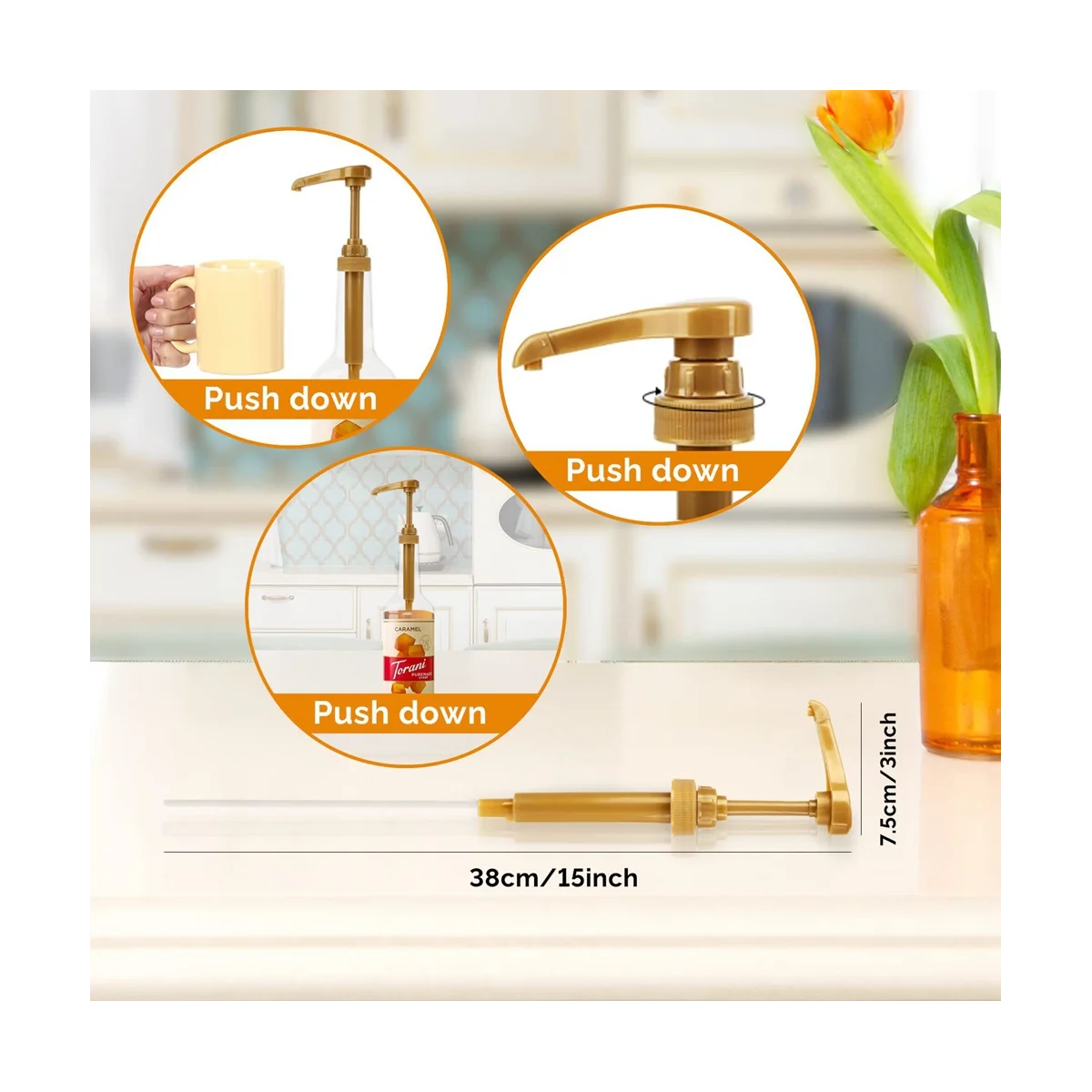 

Головка сиропа, 4 шт., насос для кофейного сиропа, дозатор, пресс для бутылки, ручная головка насоса для кофейных сиропов, ароматизаторов