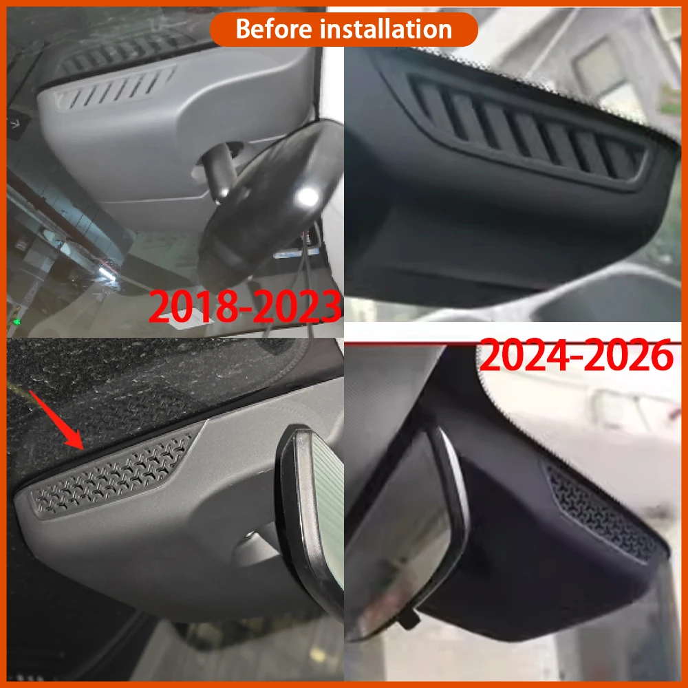 for MG RX5 2018 2019 2020 2021 2022 2023 2024 2025 2026 Video Recorder 4K DVR Dash Cam Wifi Camera 170 Wide Angle Night Vision
