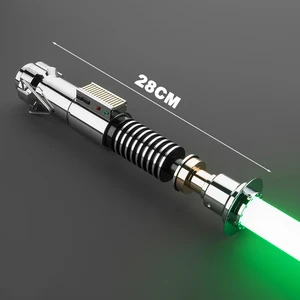 Pixel Lightsaber Luke Skywalker Xenopixel Pedang Cahaya Jedi Neopixel Pegangan Logam Pedang Laser Cosplay Duel Berat Mainan Bercahaya 10 lightsaber piksel penjualan terbaik - №