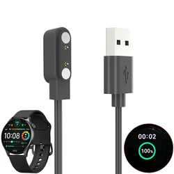Smartwatch Dock Charger Adapter USB Charging Cable Cord for Haylou Solar Plus RT3 LS16 Smart Watch Power Charge Wire Accessories