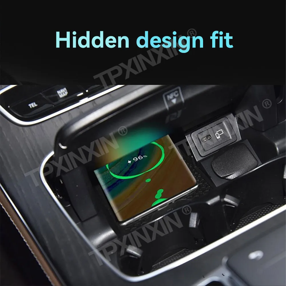 لمرسيدس بنز الفئة E 2022 سريعة تشى شاحن سيارة لاسلكي شحن سريع ذكي الأشعة تحت الحمراء لوحة القيادة الهاتف المحمول #1