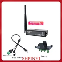 Puerto serie RS485 a dispositivo Serial WiFi, Elfin-EW11 de servidor compatible con TCP/IP, Telnet, Modbus, protocolo TCP, convertidor de transferencia de datos IOT