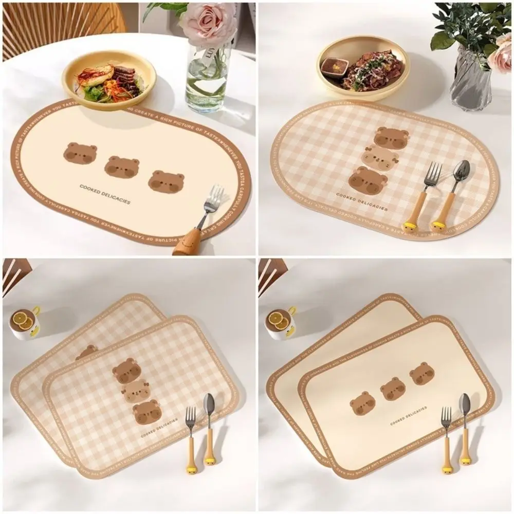 Cute Bear Dining Mat 1