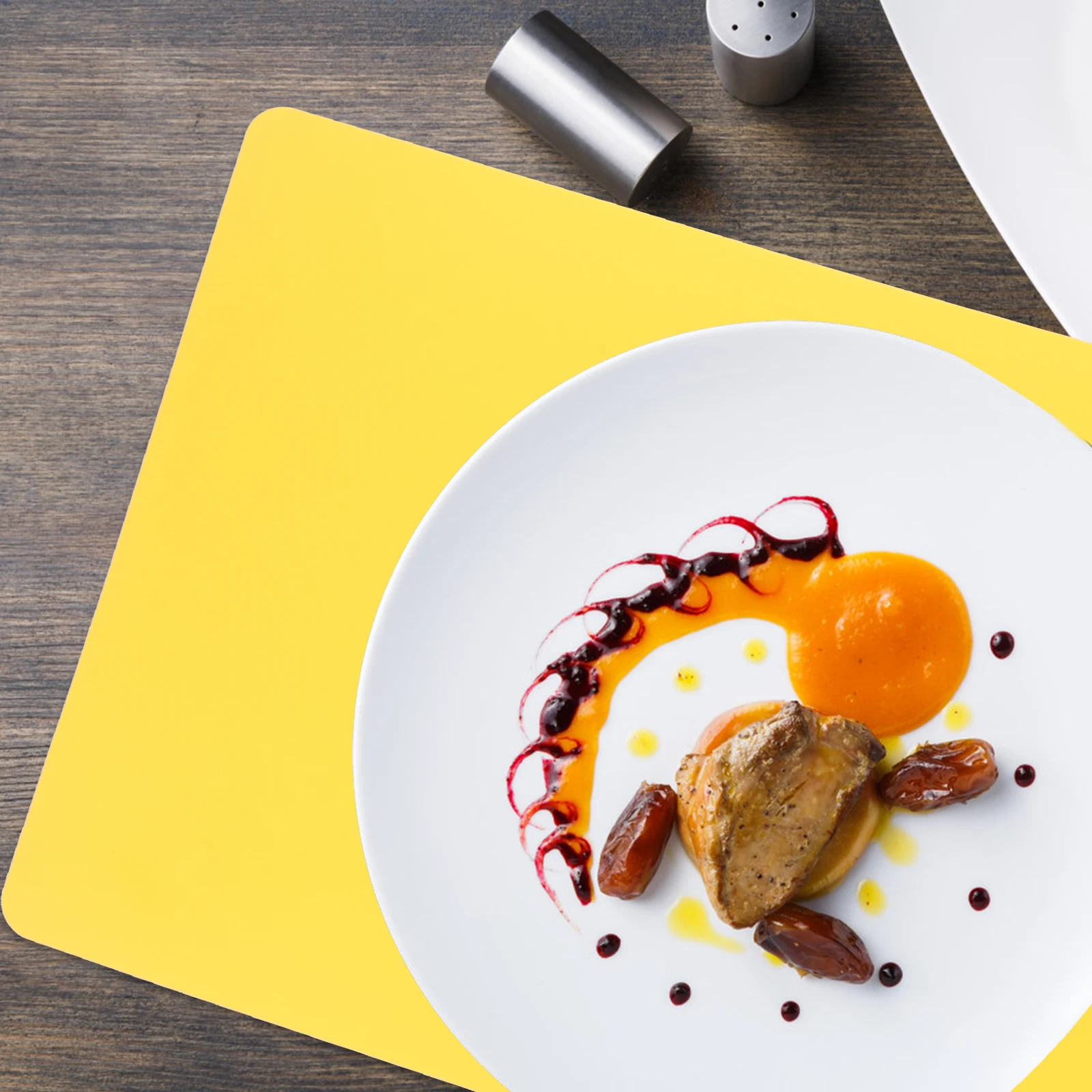 

Silicone Place Mat Rectangle Heat-Resistant Non-Slip Anti-Scald Table Mat Kitchen Dining Large Placemat Large Silicone Placemat