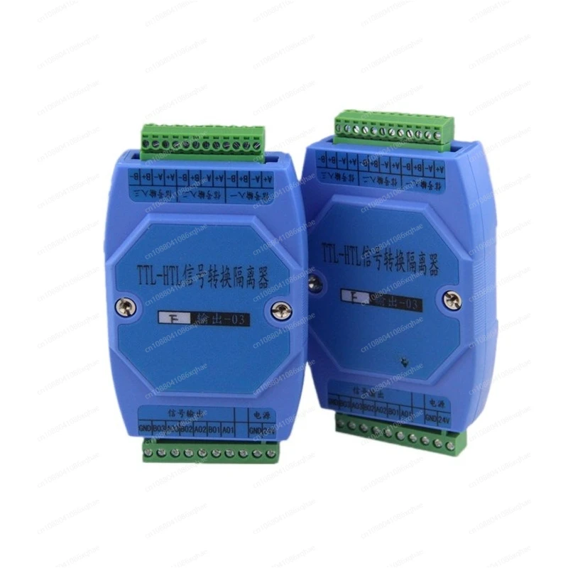 

TTL-HTL Servo Differential to Collector, Encoder High Speed Signal Converter Isolation Board Differential to Single Ended