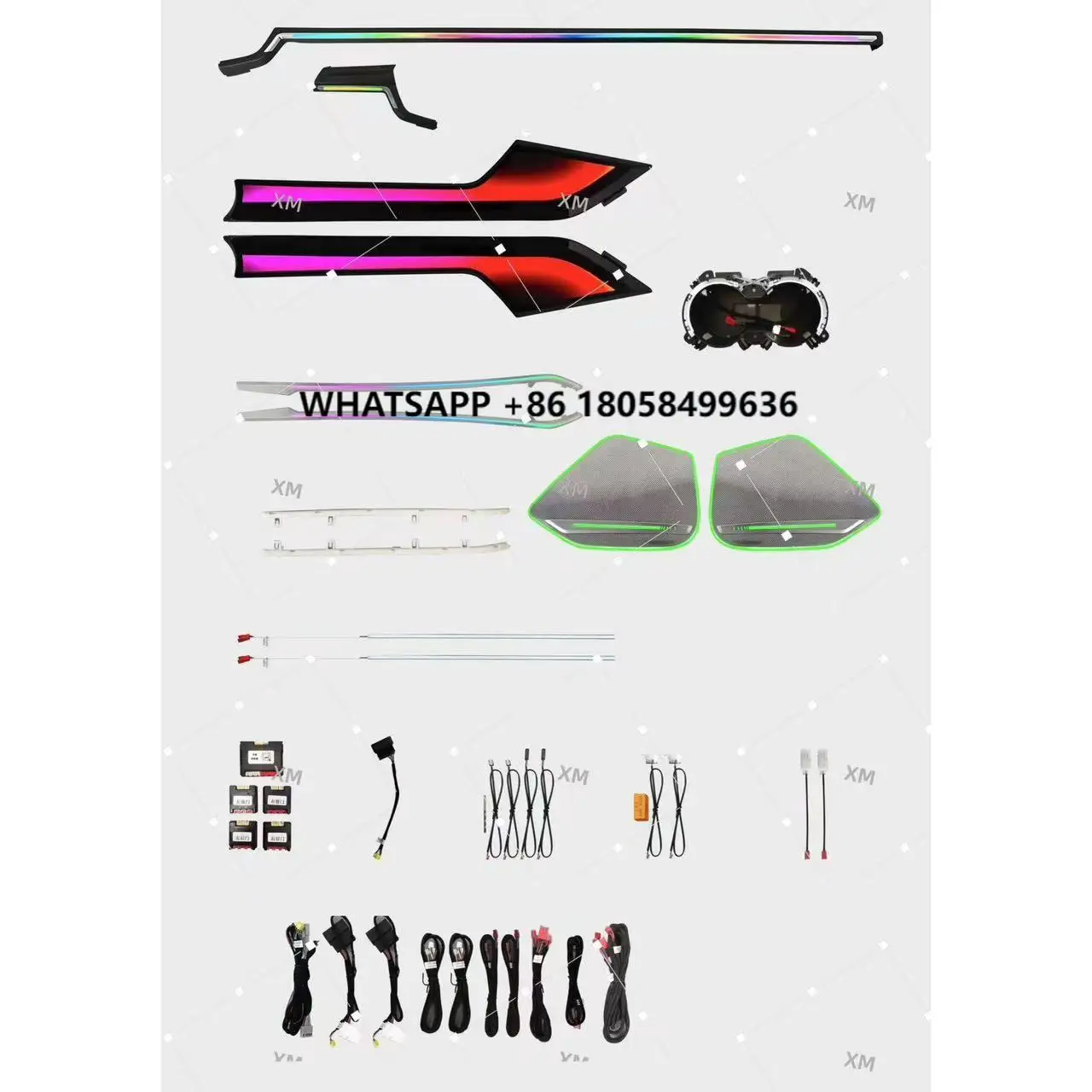 

Светодиодный светильник Symphony New Atmosphere, подходящий для A5 B9 2017-2024 для двери, версия тона, автомобильный светильник