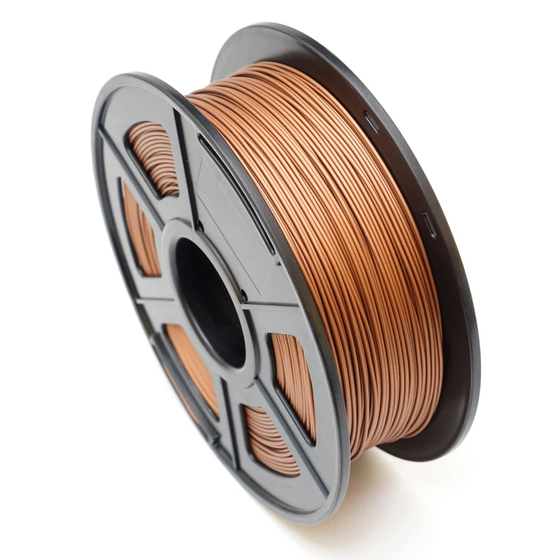 

3D Printer Filament 20% Percent Metal based on PLA 1.75mm 1kg/2.2lb Copper Steel Iron