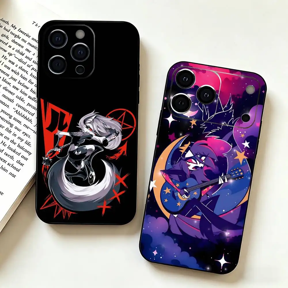 

Adult animation H-Helluva Boss Phone Case Silicone Soft For IPhone 17 16 15 14 13 12 11 X XR Plus Pro Max Plus