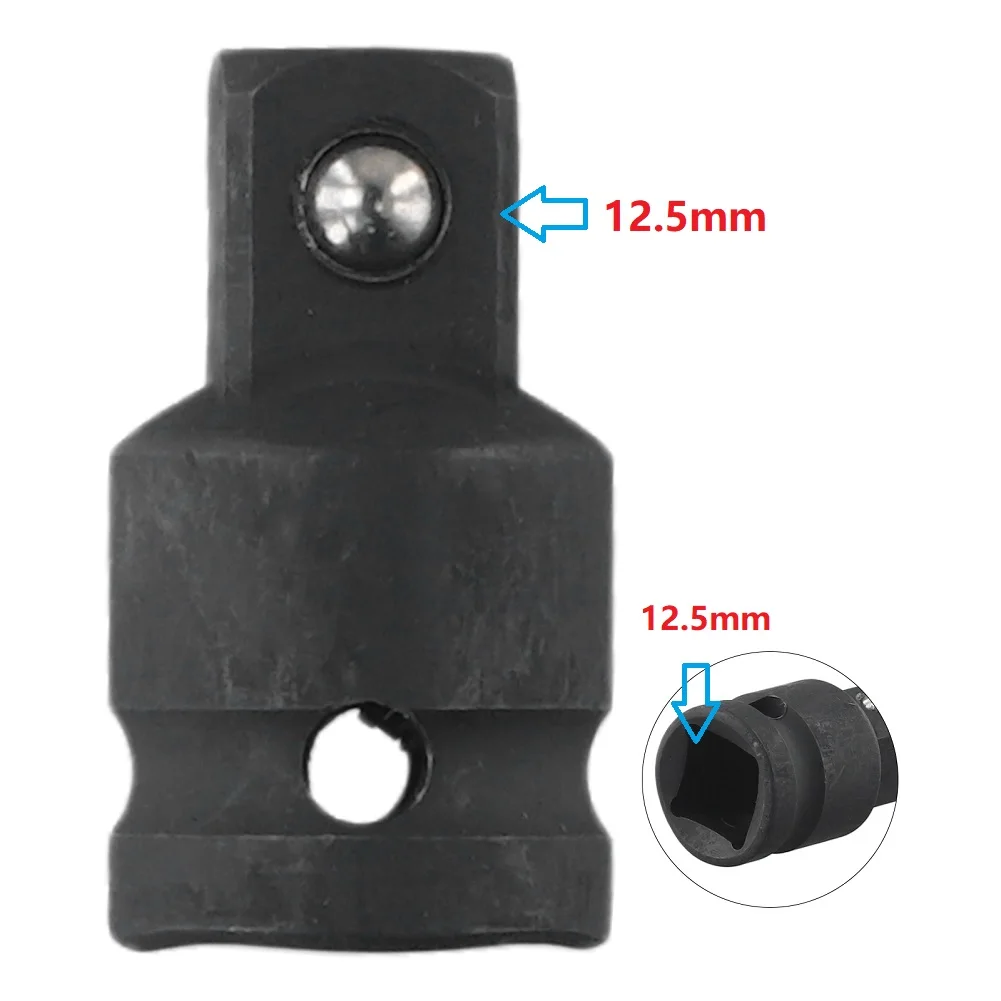 Pneumatic Socket Adapter Heavy Duty Electric Wrench Connector Ratchet Wrench Converter 1/2 To 1/2 Inch Repair Tools