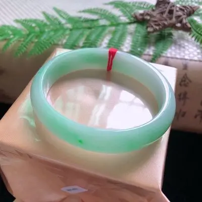 

Natural Burma Jade 54mm-62mm bracelet Exquisite Princess bracelet send girlfriend send mom