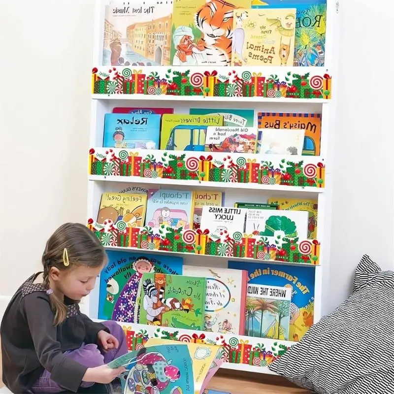 Environmental Friendly Holiday Writing Board Trim Transfers For Wall Window Creative Deck D5QC