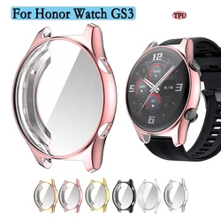 Case For Honor Watch GS3 Soft TPU Cover Protector Shell With Protector Film Full Coverage Durable Screen Protection