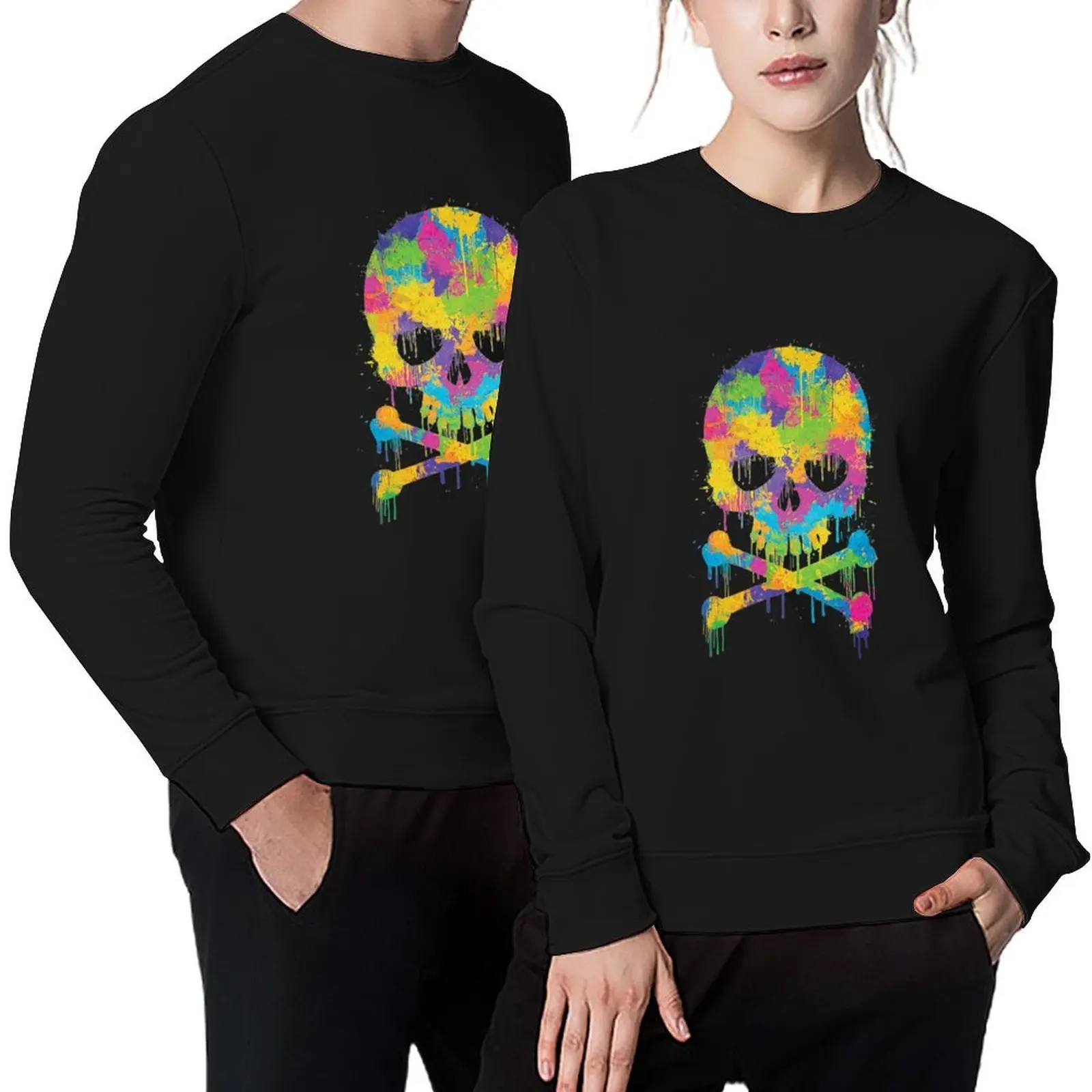 

Skull Colors Pullover mens clothing korean autumn clothes autumn new products male clothes hooded sweatshirt for men
