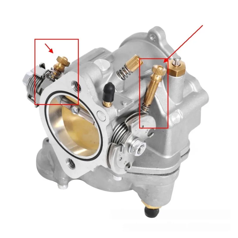 Screw Shorty Add Extend Carburetor Adjuster Screw Set Brass For Davidson For S&S Super E Super G