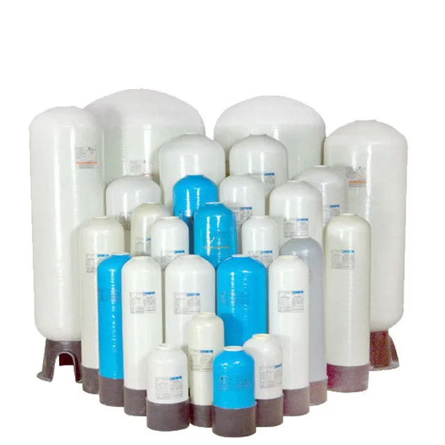 Water Treatment Softener For 1054 FRP Fiberglass Pressure Tank Vessel Fiberglass Pressure Tank Vessel