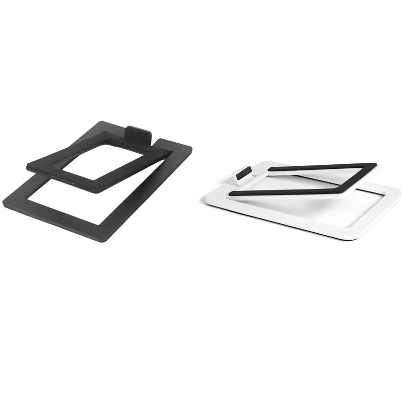 Desktop Sound Stand Base Shock Absorption And Improved Sound Quality Speaker Bracket For Computer Speaker Black Easy To Use