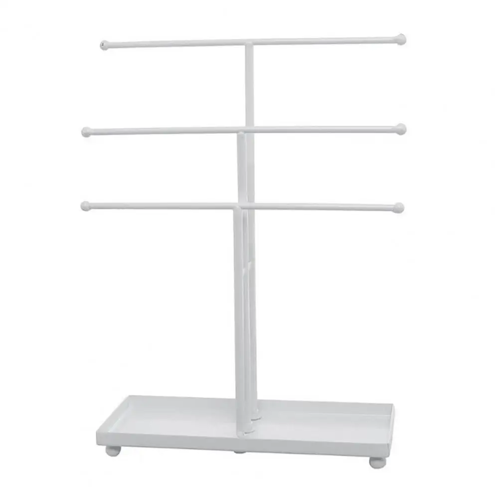 Convenient Lightweight Jewelry Display Rack Keep Organized T-Shaped Ring Watch Bracelet Storage Rack Jewelry Storage