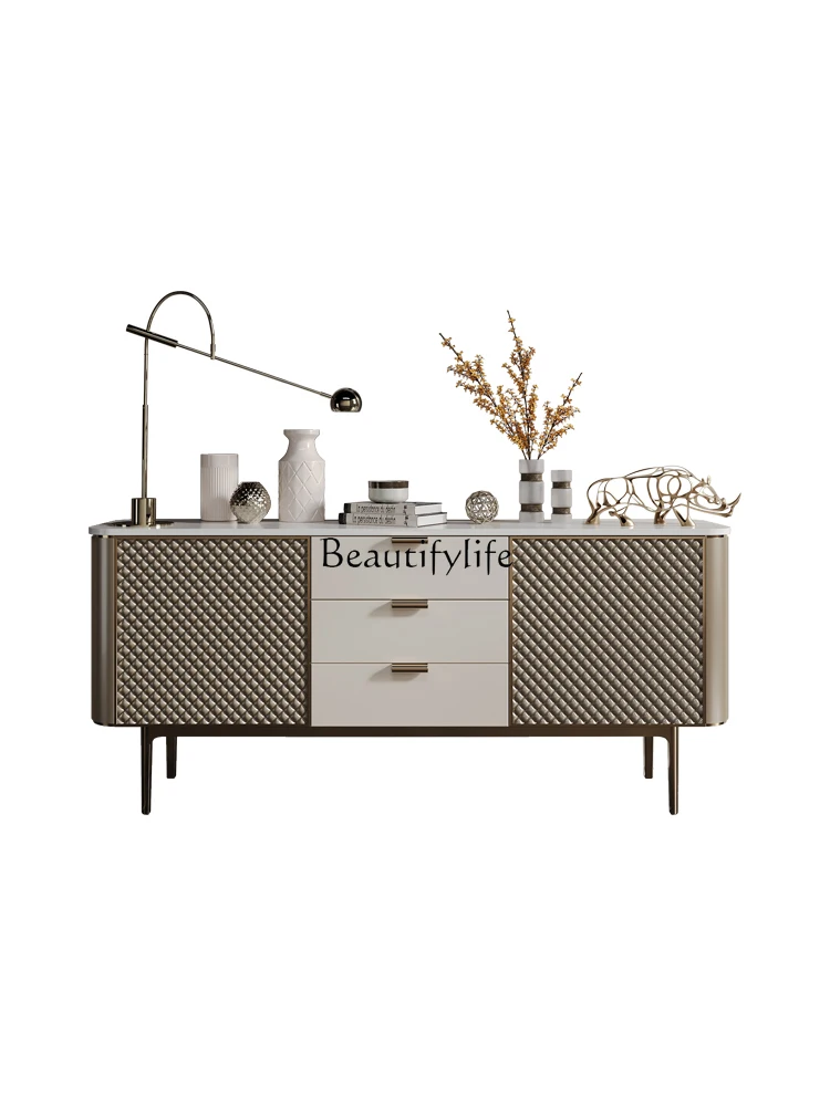 

Italian Affordable Luxury Style Sideboard Modern Simple Hallway Living Room Curio Cabinet