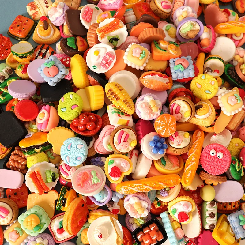 New Cute Food Toys Action Surprise Tide Play Figures For Kids Gifts Food Model