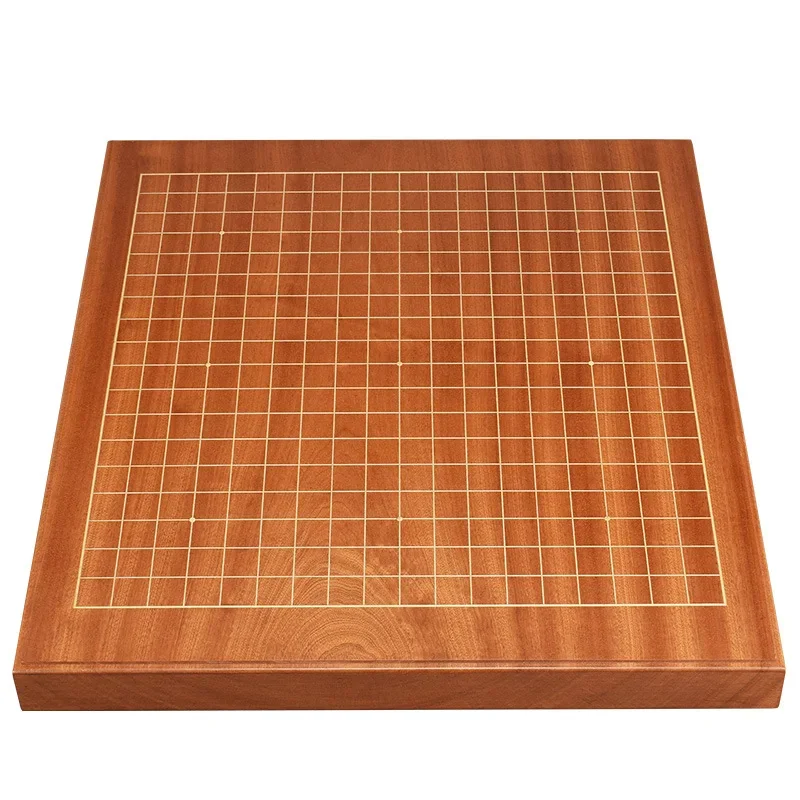 Go board all solid wood grass rosewood single wood 37mm thick single-sided Go board adult high-end board
