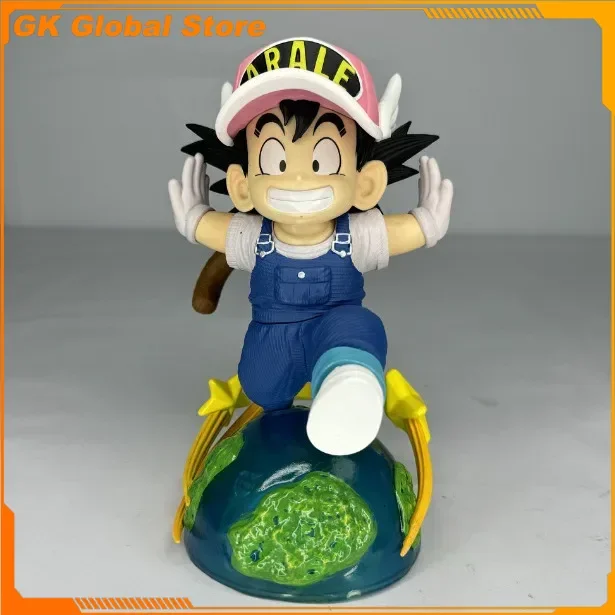 

20cm New Dragon Ball Anime Figure Son Goku Cosplay ARALE Peripheral PVC Model Cute Statue Decorate Ornaments Birthday Gifts Toys