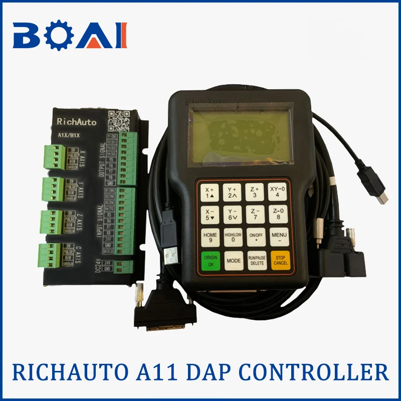 dsp controlador richauto marca cnc roteador pecas sistema de controle a11 01