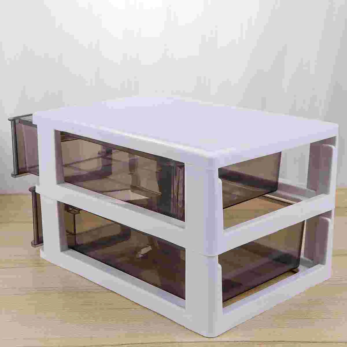 Mini Fridge Storage Cabinet Drawer Type Closet Multi-layer Shelf Refrigerator Office