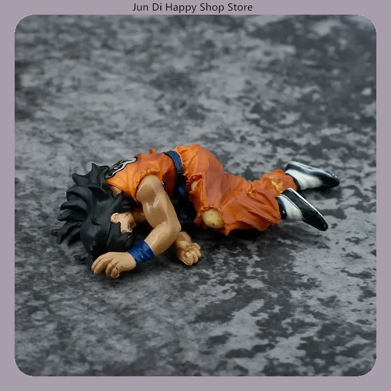 10 cm Dragon Ball Yamcha Szene Anime Figur Modell Statue Sammeln Desktop Dekoration Ornament Für Fans