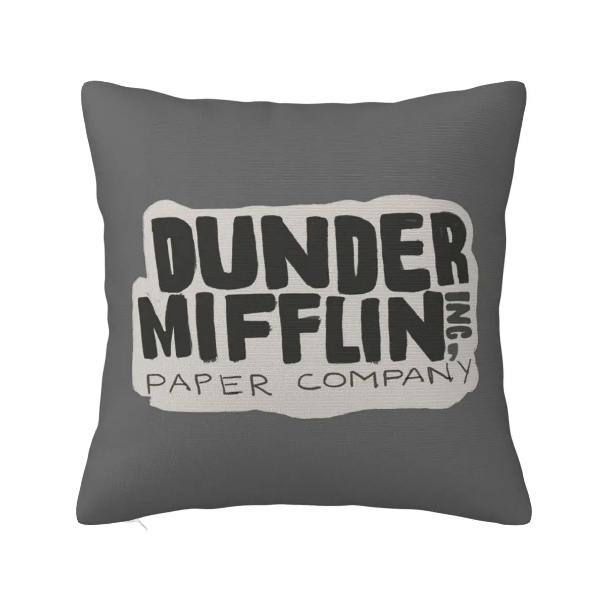 Dunder Mifflin Paper Company The Office Square Pillowcase Pillow Cover Cushion Decor Comfort Throw Pillow for Home Car