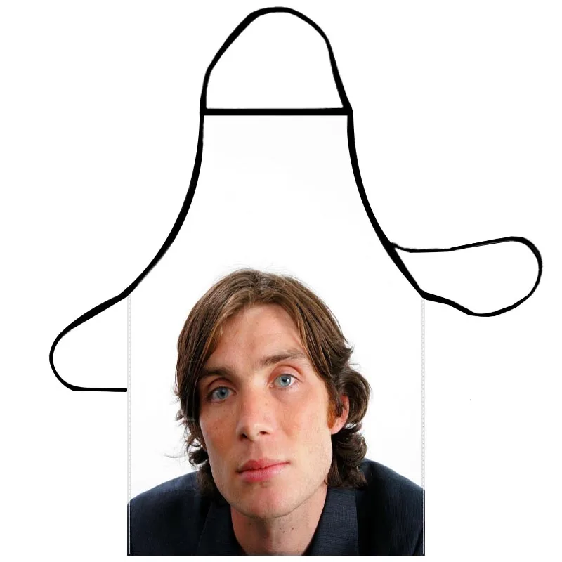 Cillian Murphy Apron Dinner Party Cooking Apron Adult Baking Accessories Waterproof Cleaning Tools