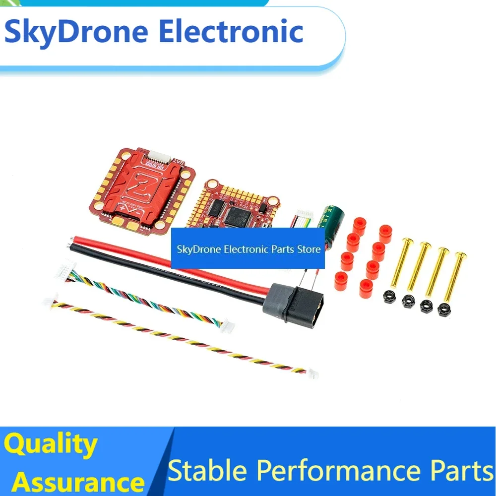 SkyDElHGLRC Zeus F760 ZeusF760 F7 V2 Flight Controller 3-6S w/5V 9V BEC & 60A BL_32 DShot1200 4 in 1 ESC Speed Stack RC Racing D
